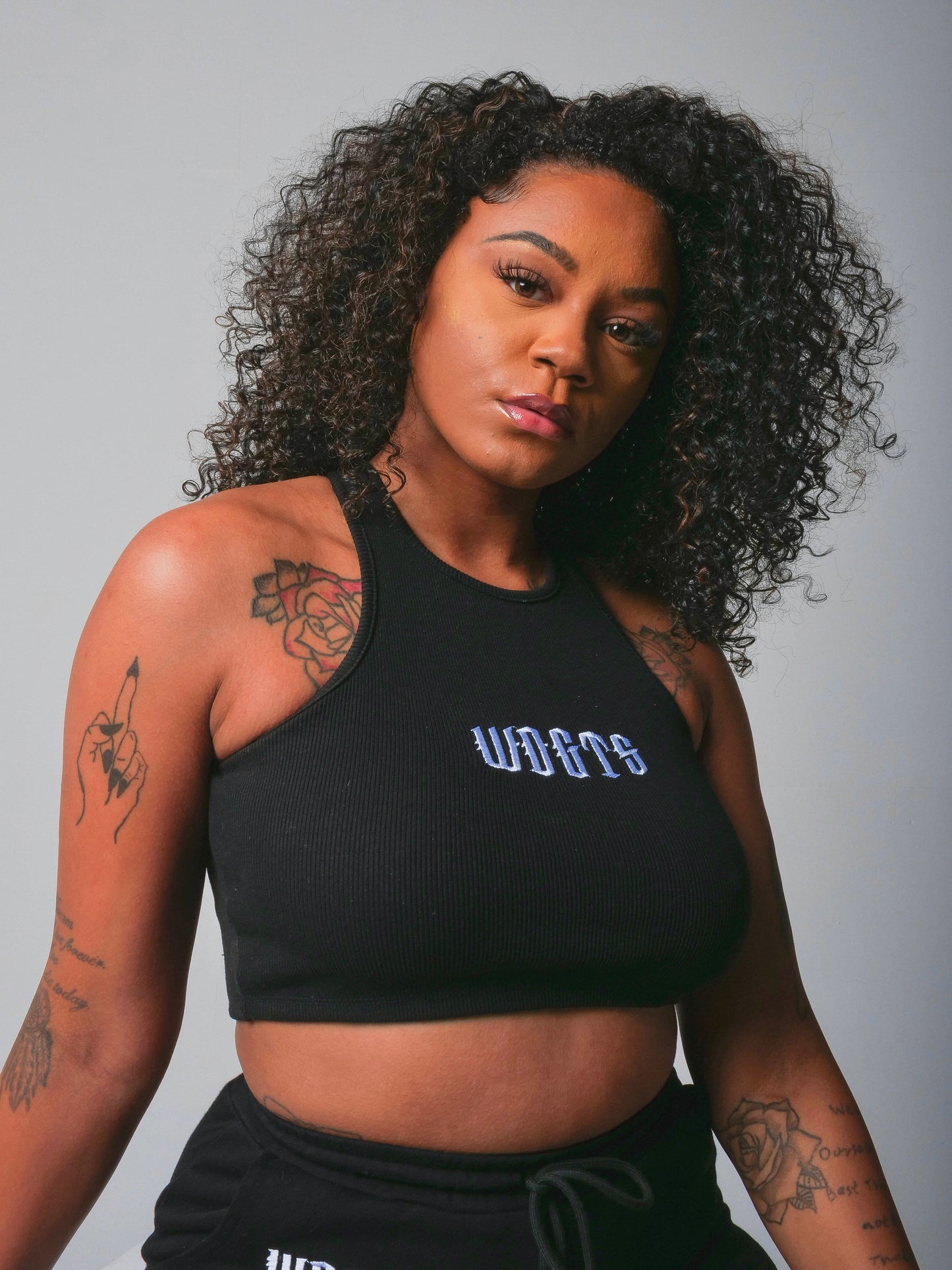 WDGTS Ribbed Cropped Top