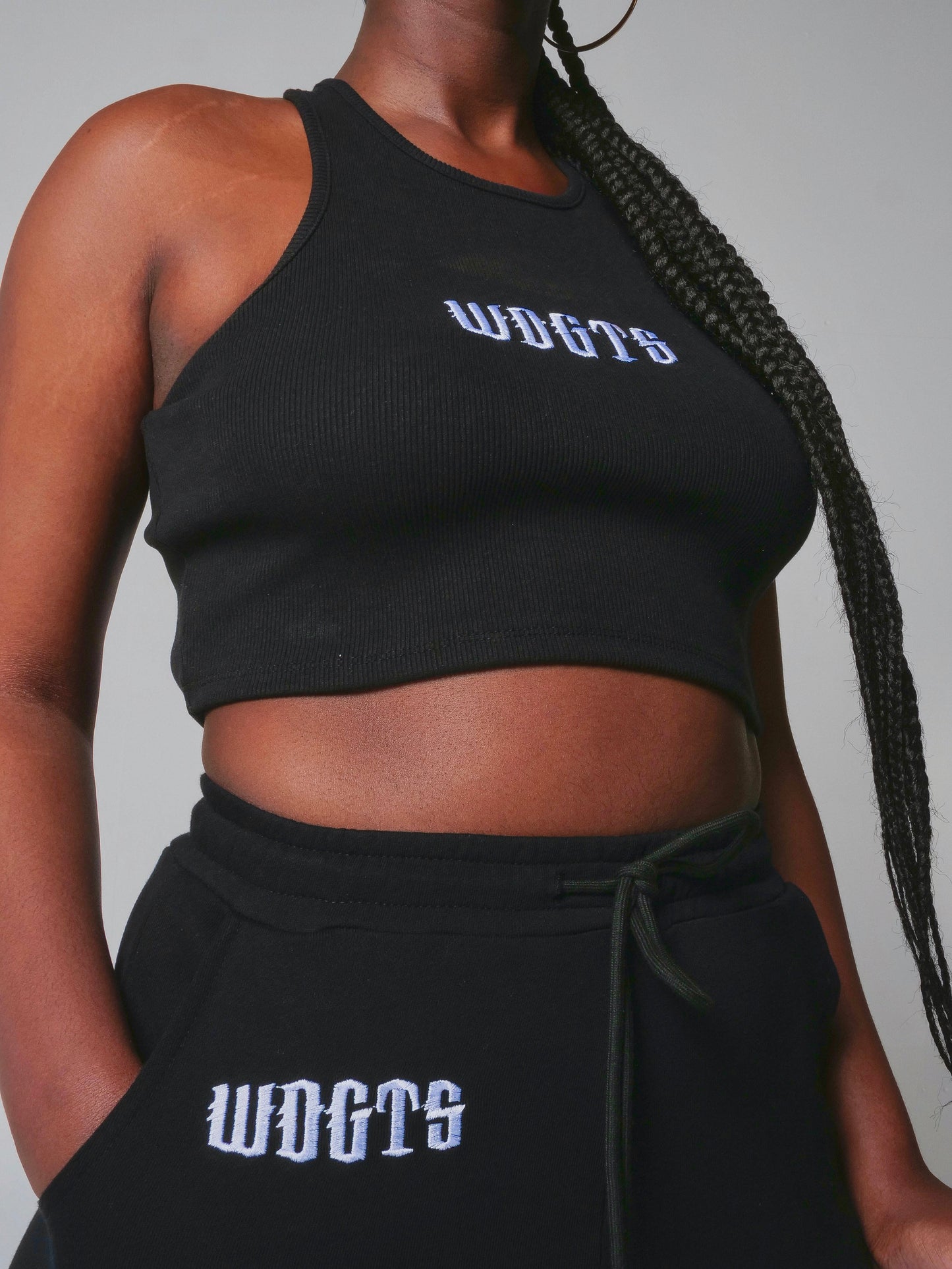 WDGTS Ribbed Cropped Top